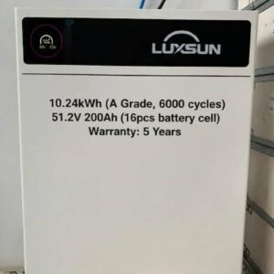 10.24KWH Lithium Battery (A Grade, 6000 cycles)