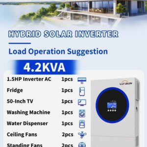 4.2KVA 24V Inverter with 100A MPPT Inbuilt