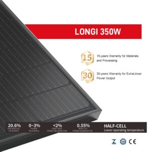 LONGi 350W Solar Panel